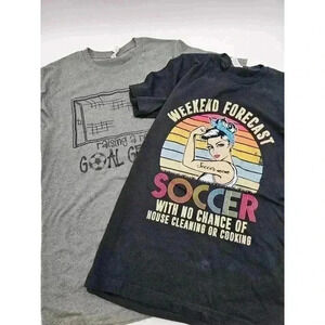 2 Soccer Mom Women's Size S/M T-shirts